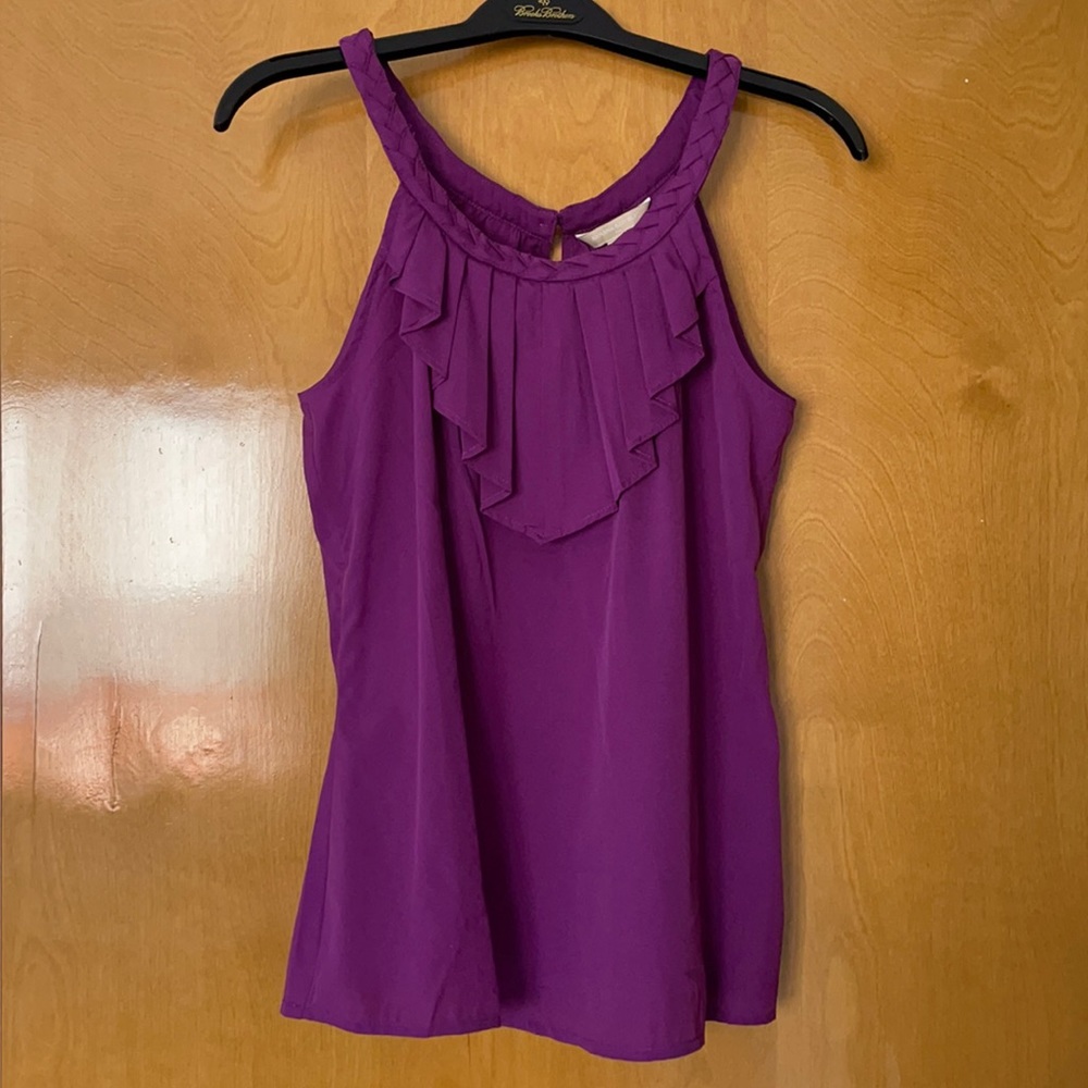 Banana Republic, Tank / Blouse (Purple, S)